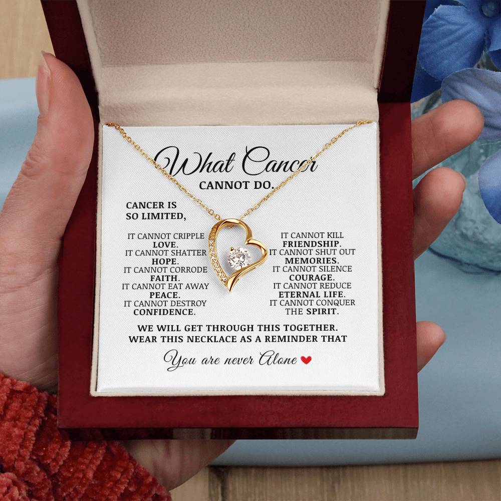 Cancer Gifts for Women, Jewelry for Cancer Survivor, Inspirational Necklaces with Meaningful Caring Message Card and Gift Box, Cancer Gifts for Friends, Mom, Daughter, Patients
