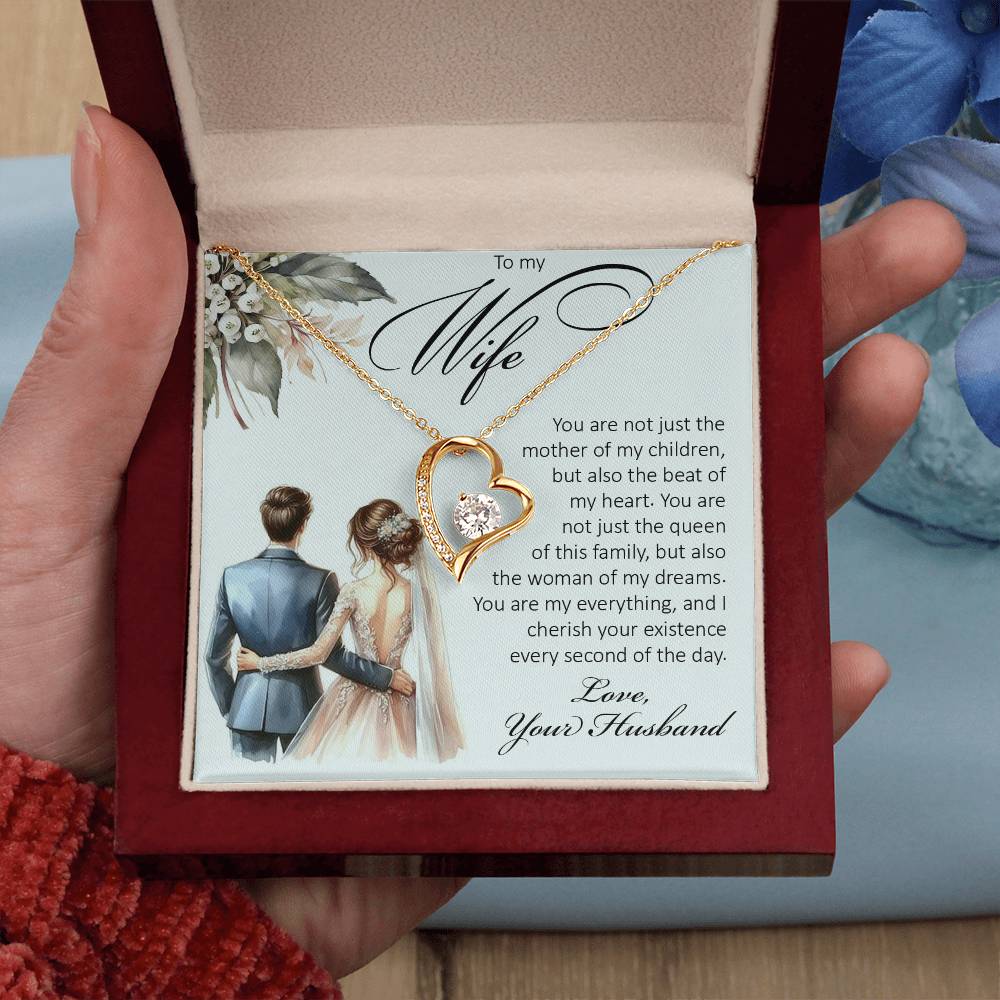 To My Wife, Forever Love Necklace