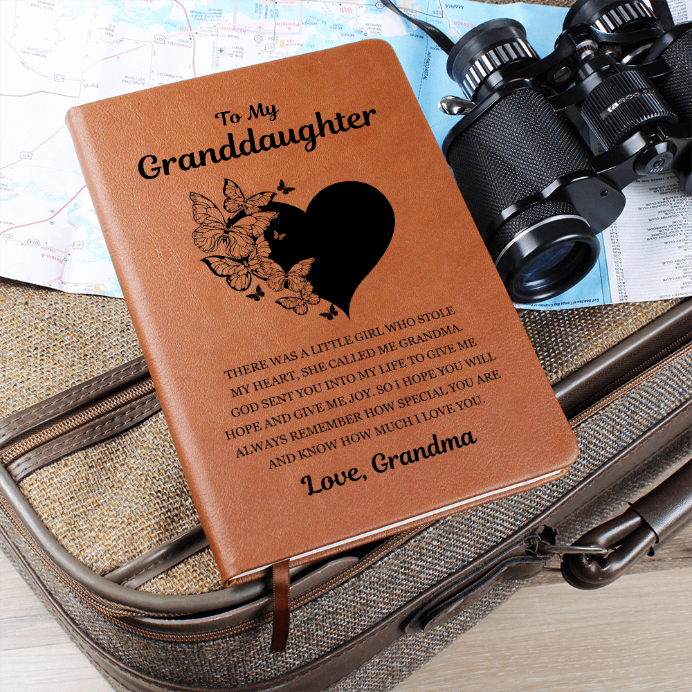 Graphic Journal - To My Granddaughter "God Sent You Into My Life"