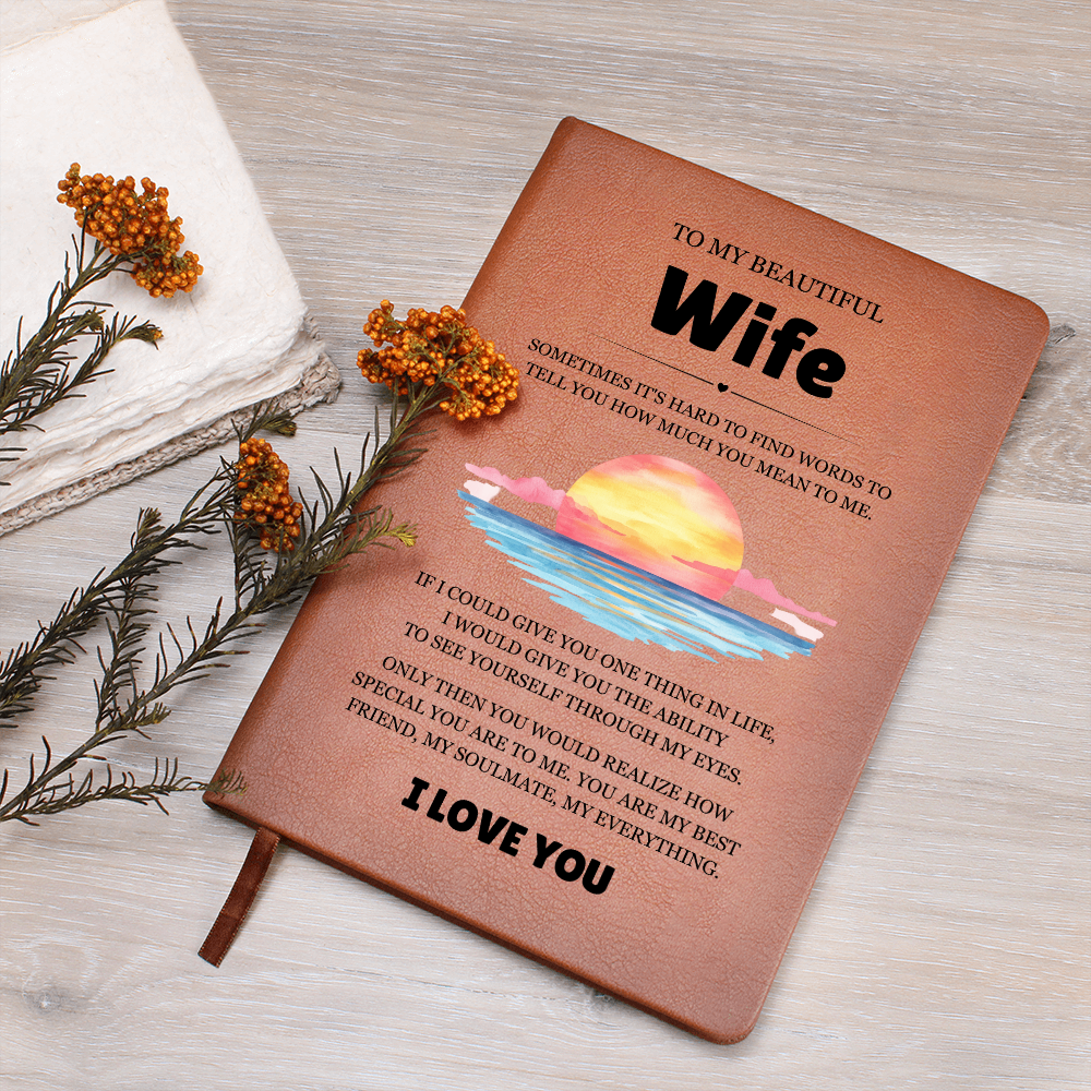Graphic Journal - To My Beautiful Wife "My Everything"