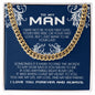 To my Man, Cuban Link Chain