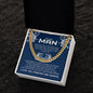 To my Man, Cuban Link Chain