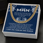 To my Man, Cuban Link Chain