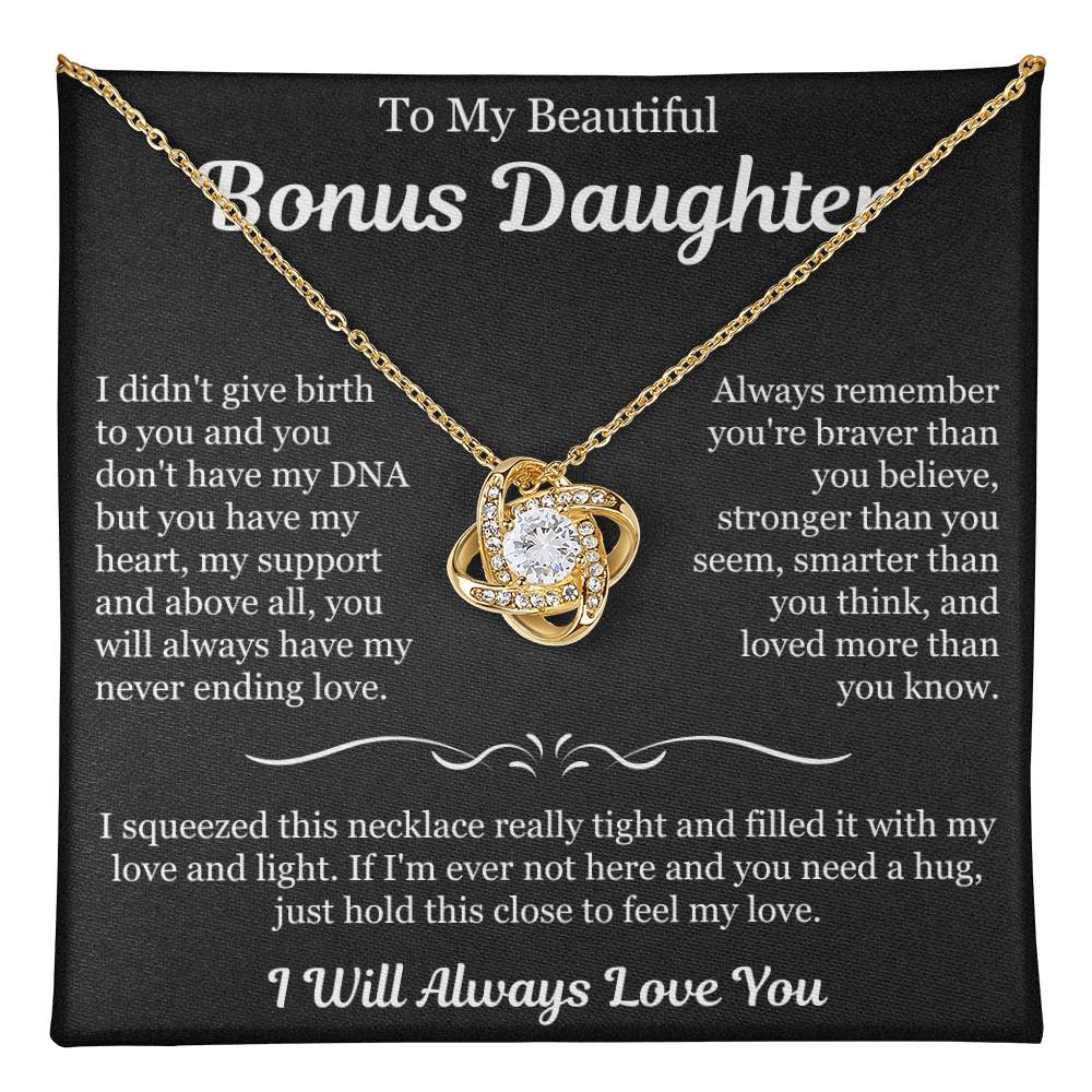 To My Beautiful Bonus Daughter
