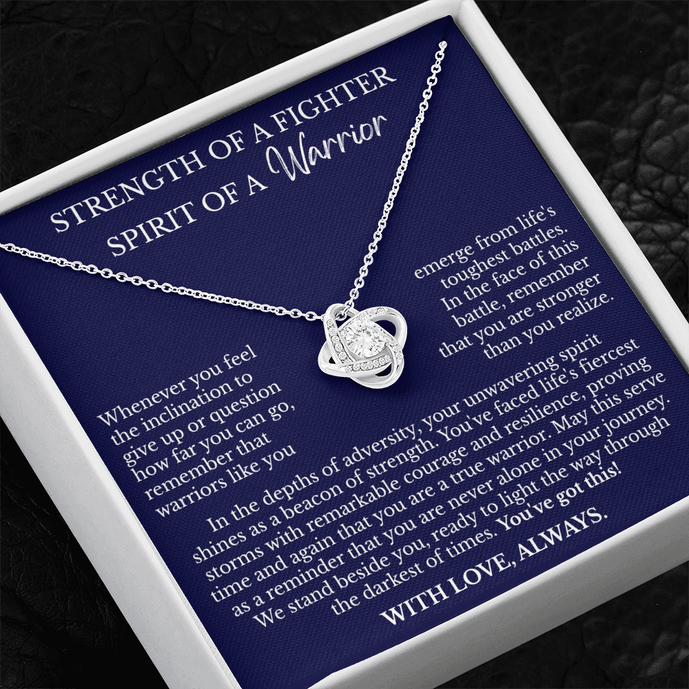 Love Knot Necklace - Spirit Of A Warrior