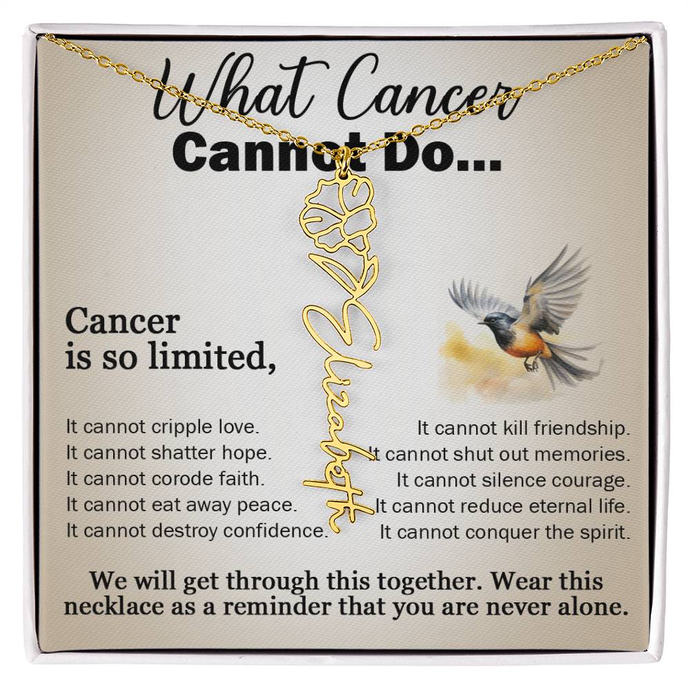 Cancer Gifts for Women, Jewelry for Cancer Survivor, Inspirational Necklaces with Meaningful Caring Message Card and Gift Box, Cancer Gifts for Friends, Mom, Daughter, Patients