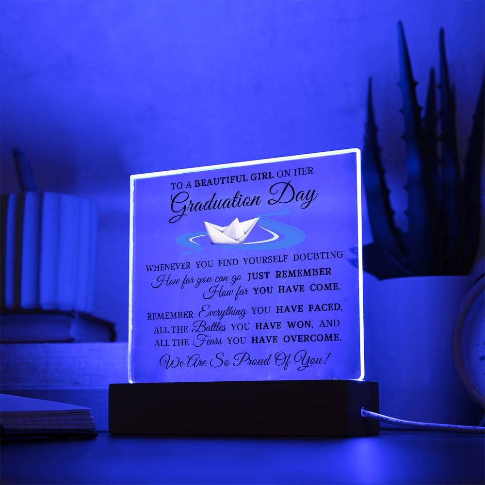 Graduation Gift, Acrylic Plaque