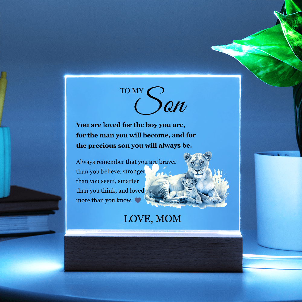To My Son - "You are loved "