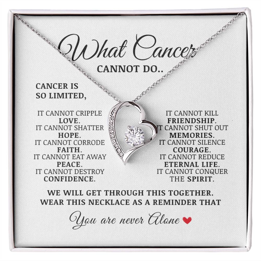 Cancer Gifts for Women, Jewelry for Cancer Survivor, Inspirational Necklaces with Meaningful Caring Message Card and Gift Box, Cancer Gifts for Friends, Mom, Daughter, Patients