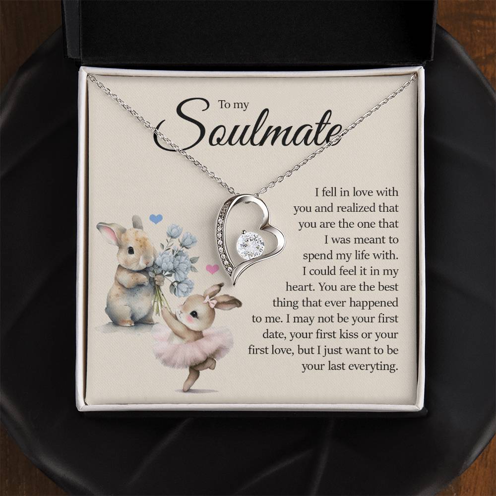 To My Soulmate, Forever Love Necklace