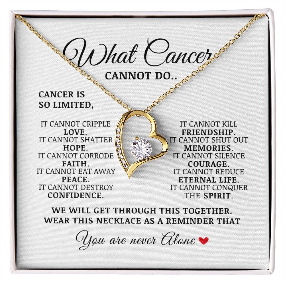 Cancer Gifts for Women, Jewelry for Cancer Survivor, Inspirational Necklaces with Meaningful Caring Message Card and Gift Box, Cancer Gifts for Friends, Mom, Daughter, Patients