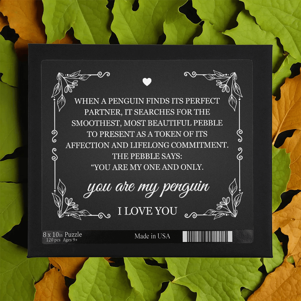 Jigsaw Puzzle 8" x 10" - To My Wife "You Are My One and Only"