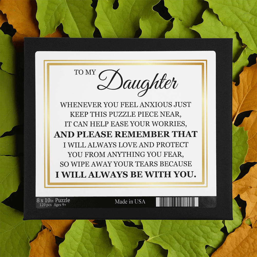 Puzzle 8" x 10" (Small) - To My Daughter