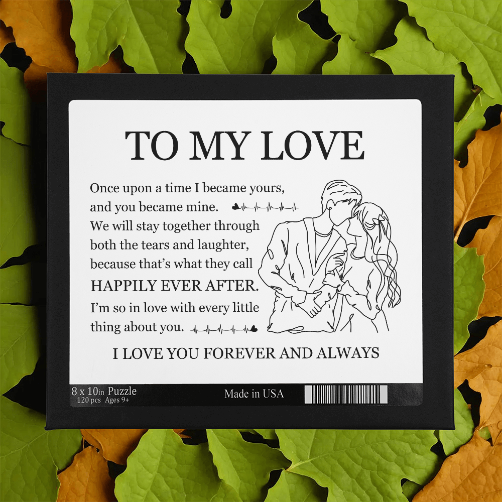 Puzzle 8" x 10" (Small) - To My Love Wife