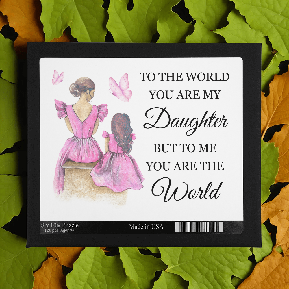 Puzzle 8" x 10" - To My Daughter
