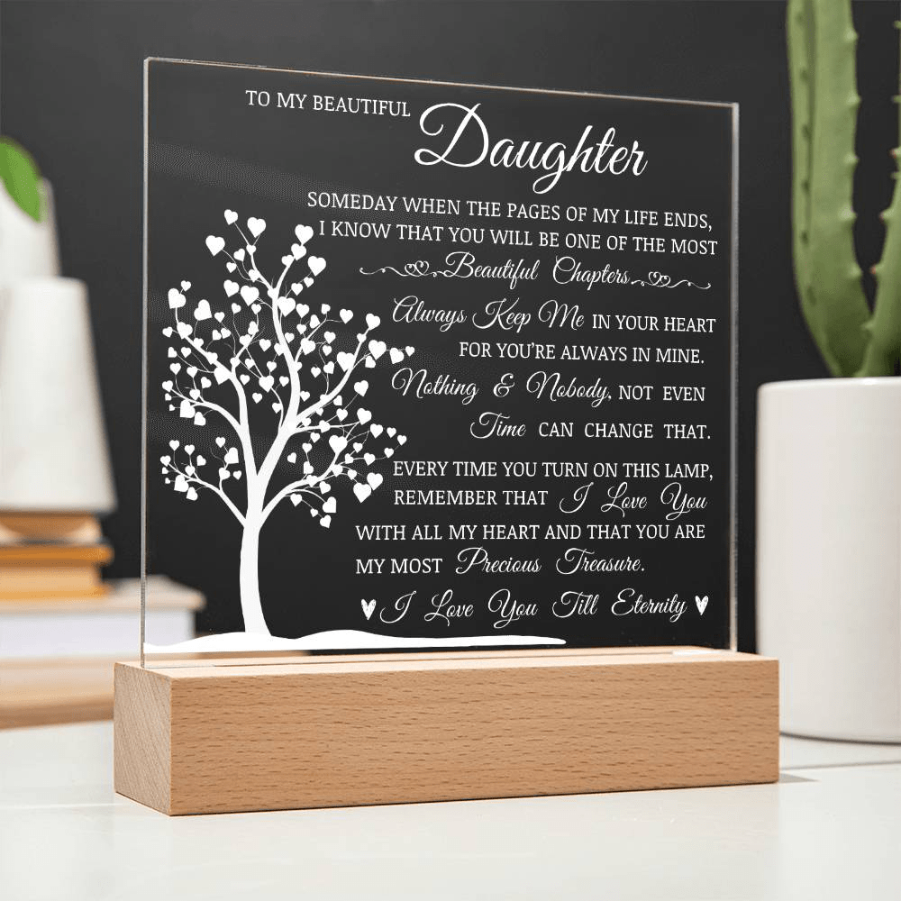 Daughter Keepsake - Lamp of Love