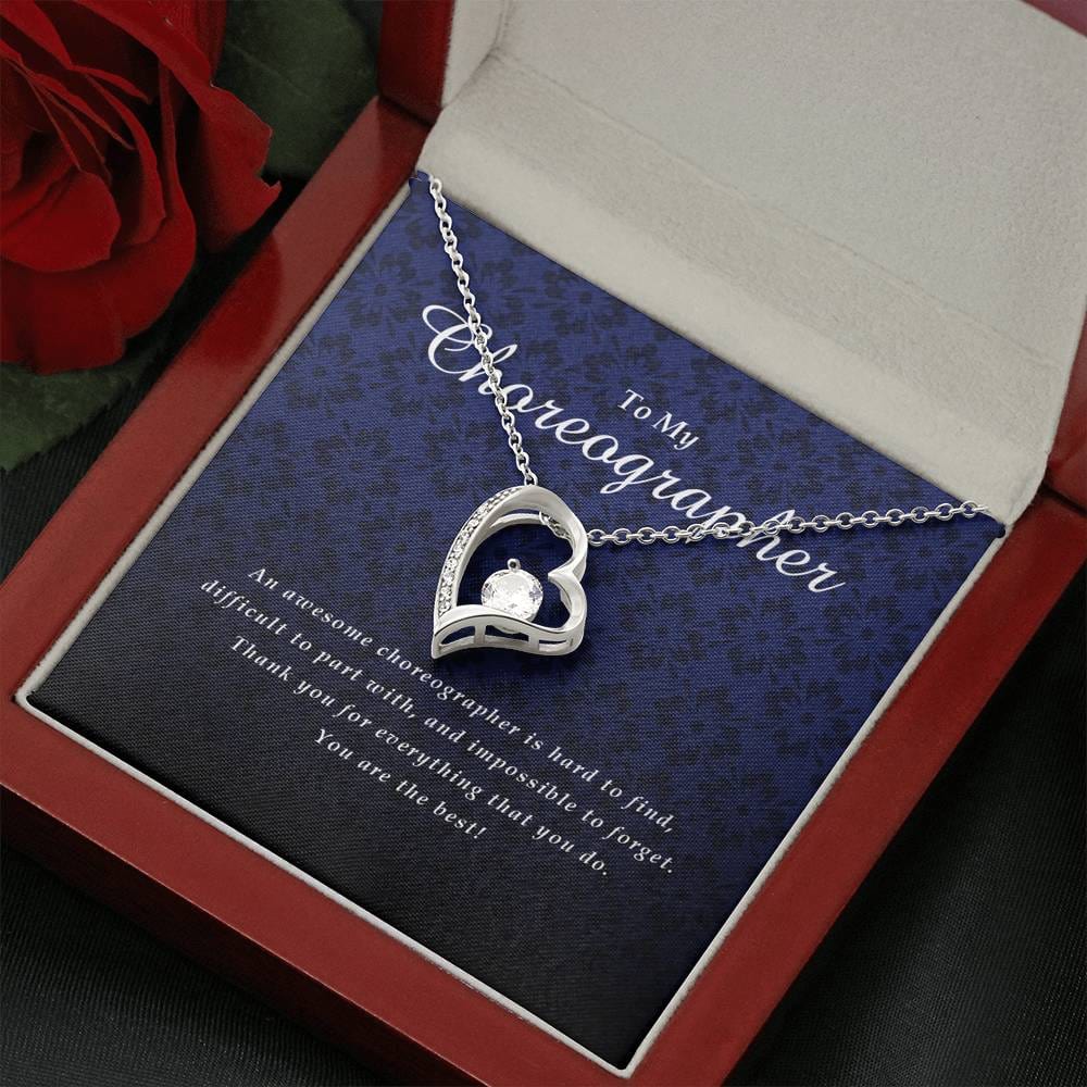 Forever Heart Necklace, Choreographer Gift