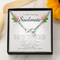 Infinity Bracelet with Charms, To My Stunning Soulmate