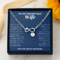 Infinity Bracelet with Charms | To My Smokin Hot Wife | Engraved Gift | Wife Jewelry | Wife Anniversary Gift | Best Christmas Gift Idea