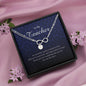Infinity Bracelet with Initial Charms, Teacher Gift