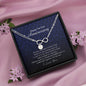 Infinity Bracelet with Initial Charms, 10 Year Anniversary Gift