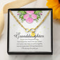 Infinity Bracelet with Charms, Granddaughter Gift