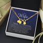 Happy 34th Anniversary, Infinity Bracelet with Charms