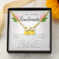 Infinity Bracelet with Charms, To My Stunning Soulmate