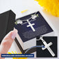 Personalized Cross Necklace, Memorial Gift For Loss of Brother In Law