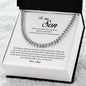 To My Son, Cuban Link Chain
