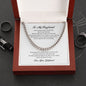 To My Boyfriend, Cuban Link Chain