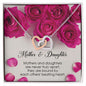 Mother & Daughter Gift, Interlocking Heart Necklace