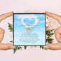 Interlocking Heart Necklace, Memorial Gift For Loss of Colleague