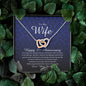 Interlocking Heart Necklace, Happy 33rd Anniversary
