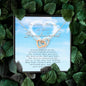Interlocking Heart Necklace, In Loving Memory of Your Boyfriend