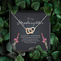 Stepdaughter Gift, Interlocking Heart Necklace
