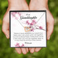 To Our Granddaughter, Interlocking Heart Necklace
