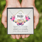 Wife Necklace, Interlocking Heart Necklace
