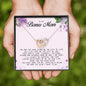 Bonus Mom Gift, Interlocking Heart Necklace