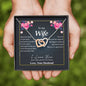 Wife Necklace, Interlocking Heart Necklace
