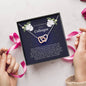 Interlocking Heart Necklace, In Memory of Your Colleague