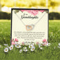 To Our Granddaughter, Interlocking Heart Necklace
