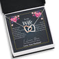 Wife Necklace, Interlocking Heart Necklace