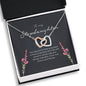 Stepdaughter Gift, Interlocking Heart Necklace
