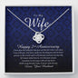 Love Knot Necklace, 2 Years Anniversary Gift