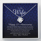 Love Knot Necklace, 12 Year Anniversary Gift