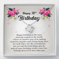 Love Knot Necklace, 30th Birthday Gift