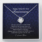 Love Knot Necklace, Happy 66 Year Anniversary