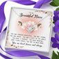 To My Beautiful Niece, Love Knot Necklace