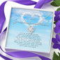 Love Knot Necklace, In Loving Memory of Your Grandmother
